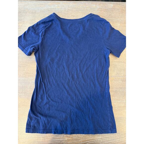 Cowboys Her Style NFL DALLAS COWBOYS V Neck Tee T-Shirt Women size S GAMEDAY - Picture 3 of 5